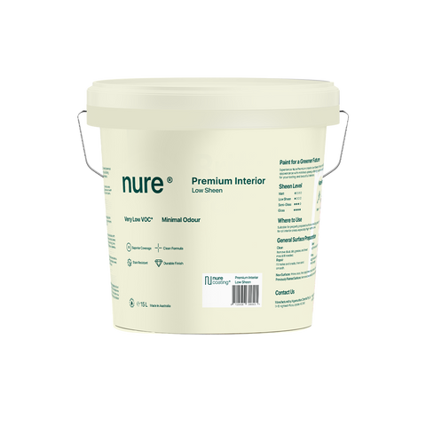 Nure Coating Premium Interior Low Sheen Paint 15L